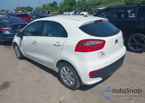 2016 Kia Rio Lx из США, поврежденный, VIN KNADM5A31G6638922
